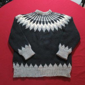 Greek Heavy Wool Knit Sweater